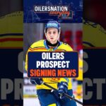 The Edmonton Oilers have signed defenceman Tomas Cibulka to a two-year entry-level contract