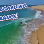 Skimboarding Epic Waves in France with Professional Skimboarders Austin Keen and Axel Cristol
