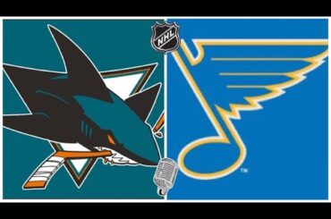 NHL: San Jose Sharks at St. Louis Blues | LIVE WATCHALONG
