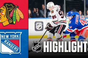 Blackhawks vs. Rangers | NHL Highlights | March 27, 2026