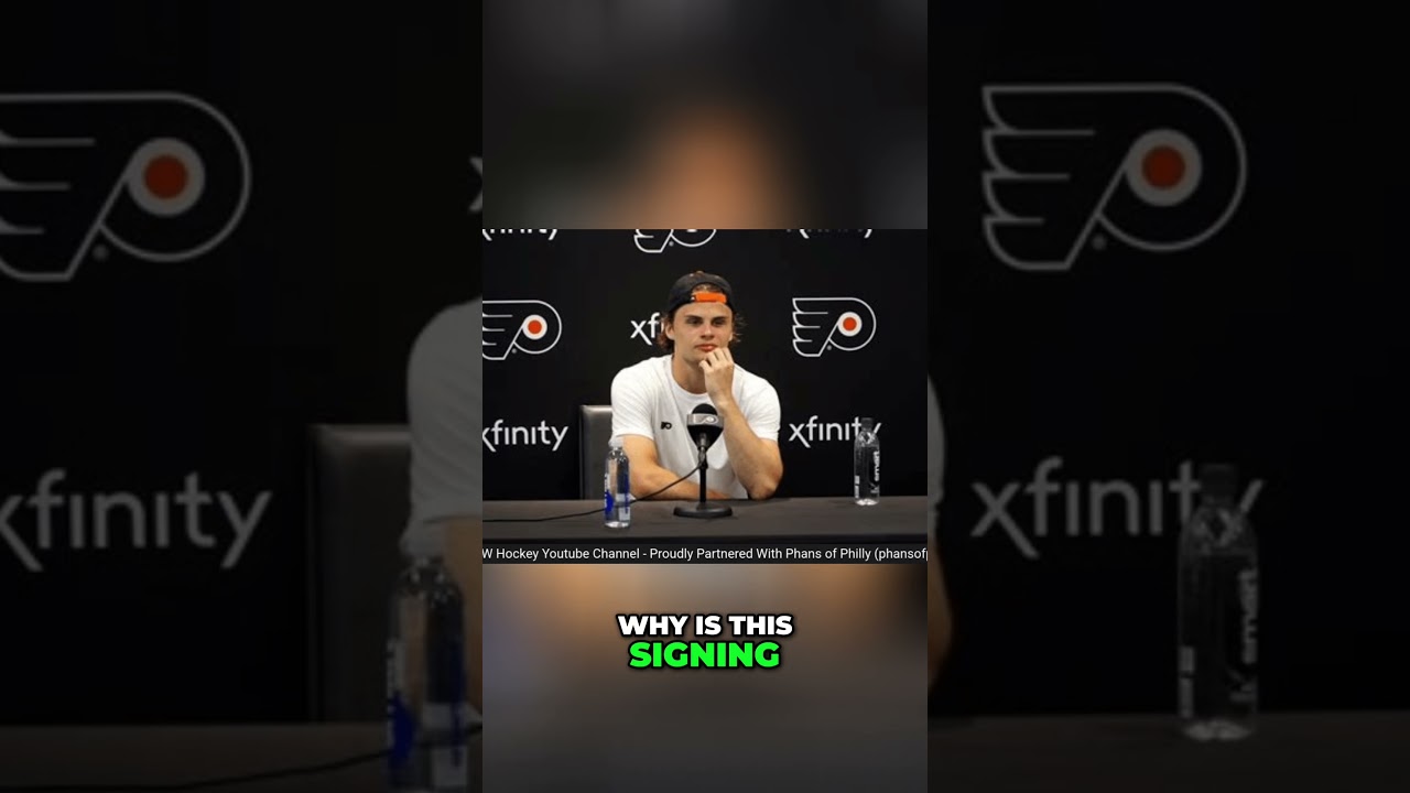 THIS Flyers Prospect Could Create MAJOR Buzz IF He Excels! #sportsnet #philadelphiaflyers #nhl