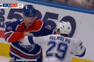 Connor Murphy vs Pontus Holmberg | Mar 21, 2026 | Edmonton Oilers vs Tampa Bay Lightning