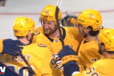 Predators' Steven Stamkos Open Scoring 40 Seconds Into Game On Faceoff Win
