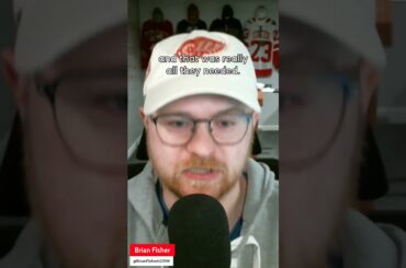 POETIC JUSTICE: JBD gets his first as a Red Wing to seal huge win against the Buffalo Sabres #shorts