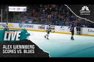 Alex Wennberg's goal serves as Sharks' lone highlight in road loss to Blues | NBC Sports CA