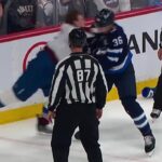 Josh Manson Drops Morgan Barron With WICKED Punch