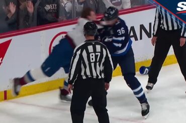 Josh Manson Drops Morgan Barron With WICKED Punch