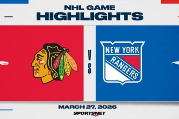 NHL Highlights | Blackhawks vs. Rangers