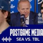 Postgame Media vs SEA | D'Astous, Perry, Cooper