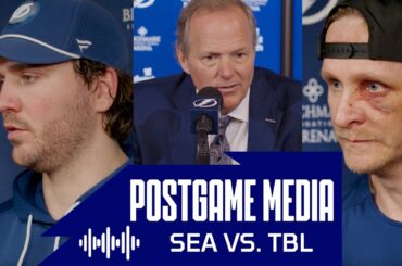 Postgame Media vs SEA | D'Astous, Perry, Cooper