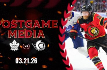 LIVE: Postgame Media OTT 5 TOR 2