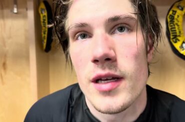 Elmer Soderblom, Penguins, on a highly visible effort