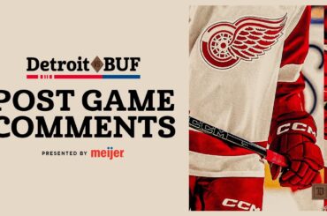 Patrick Kane, Jacob Bernard-Docker, Moritz Seider, Todd McLellan Post Game @ BUF | March 27, 2027