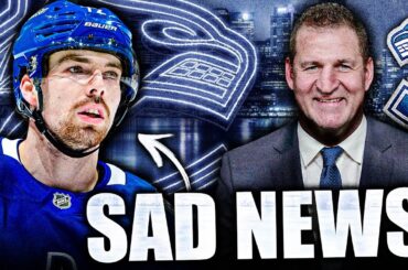 REALLY SAD VANCOUVER CANUCKS NEWS… BITTERSWEET UPDATE ON FILIP CHYTIL + ADAM FOOTE'S FUTURE?