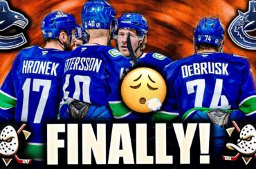 THE CANUCKS HAVE FINALLY DONE IT: BROCK BOESER & DREW O'CONNOR TIE KIEFER SHERWOOD
