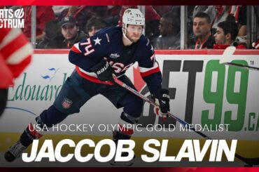 Jaccob Slavin -USA Olympic Hockey Gold Medalist and Carolina Hurricanes defenseman FULL INTERVIEW