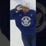 Nylander Hits the Celly on Coach Berube at Practice 👀