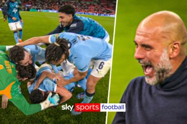 Full-time SCENES & REACTION as Manchester City win the Carabao Cup! 🏆