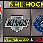🔴 Los Angeles Kings vs Vancouver Canucks LIVE | NHL Regular Season | March 26, 2026 | SCOREBOARD