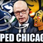 IT'S NOW CONFIRMED: PATRIK ALLVIN HELPED OUT THE CHICAGO BLACKHAWKS BIG TIME (Canucks Trade)