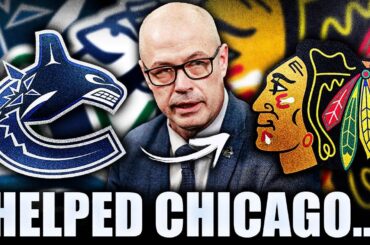 IT'S NOW CONFIRMED: PATRIK ALLVIN HELPED OUT THE CHICAGO BLACKHAWKS BIG TIME (Canucks Trade)