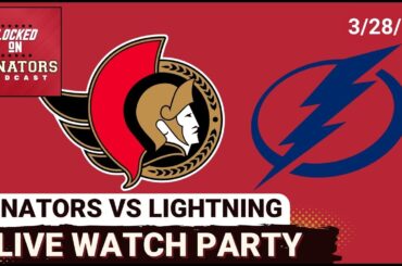 LIVE: Ottawa Senators vs Tampa Bay Lightning - NHL Watch Party - March 28, 2026