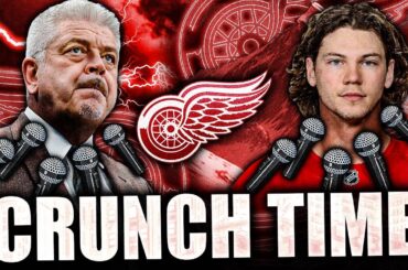CRUNCH TIME FOR THE RED WINGS: MORITZ SEIDER, TODD MCLELLAN, & DYLAN LARKIN SPEAK UP ABOUT DETROIT