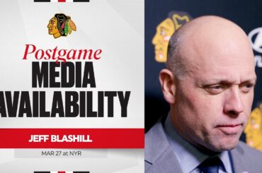 “Their pressure got to us.” | Jeff Blashill Postgame 3.27.26