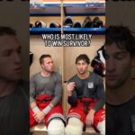 Who’s the most likely to win Survivor 🤔 #survivor #qotd #nhl #hockey #nyr