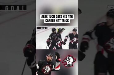 Alex Tuch was on FIRE vs the Kings | 4th Career Hat Trick! #buffalosabres #hockey #sabrehood