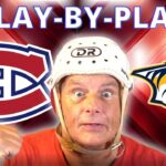 🔴 LIVE 🏒 Montreal Canadiens vs Nashville Predators | Stanley Cup Playoff Race HEATS UP