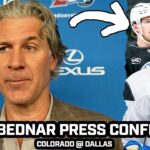 Jared Bednar on TRADE DEADLINE, Nicolas Roy, Nick Blankenburg, & More Before Avalanche vs Stars