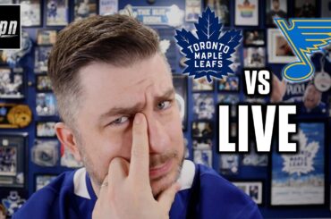 Toronto Maple Leafs vs St. Louis Blues | LIVE w/ Steve Dangle
