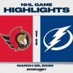 NHL Highlights | Senators vs. Lightning - March 28, 2026