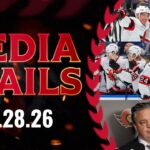 Dylan Cozens, Jordan Spence, Travis Green Postgame Media vs TBL