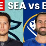 Buffalo Sabres vs. Seattle Kraken | NHL Livestream (Live Reaction & Play-by-Play) - 3/28/26