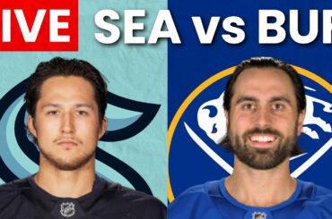 Buffalo Sabres vs. Seattle Kraken | NHL Livestream (Live Reaction & Play-by-Play) - 3/28/26