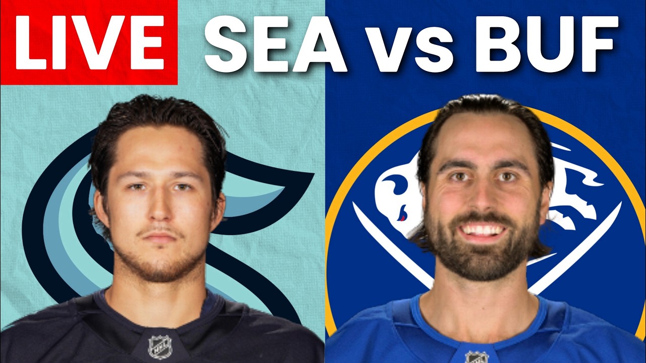 Buffalo Sabres vs. Seattle Kraken | NHL Livestream (Live Reaction & Play-by-Play) - 3/28/26