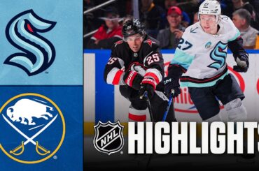 Kraken vs. Sabres | NHL Highlights | March 28, 2026