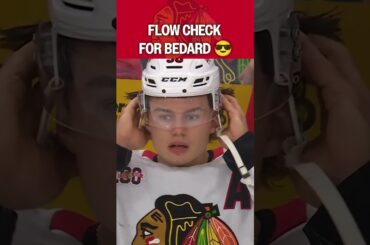 Bedard Fixing the Flow Before Game Time 😮‍💨