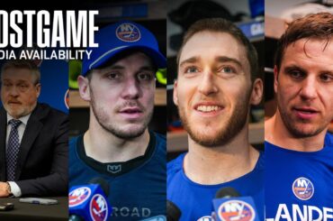 New York Islanders Postgame Availability | NYI vs FLA