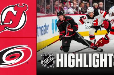 Devils vs. Hurricanes | NHL Highlights | March 28, 2026