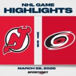 NHL Highlights | Devils vs. Hurricanes - March 28, 2026