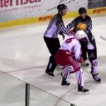 Ralf Rinke gegen Wayne Simmonds - Eishockey ist ein Kampfsport