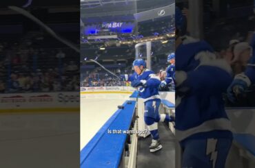 DITL as told by Emma Gourde 🥹 #nhl #tampa #ditl #hockey