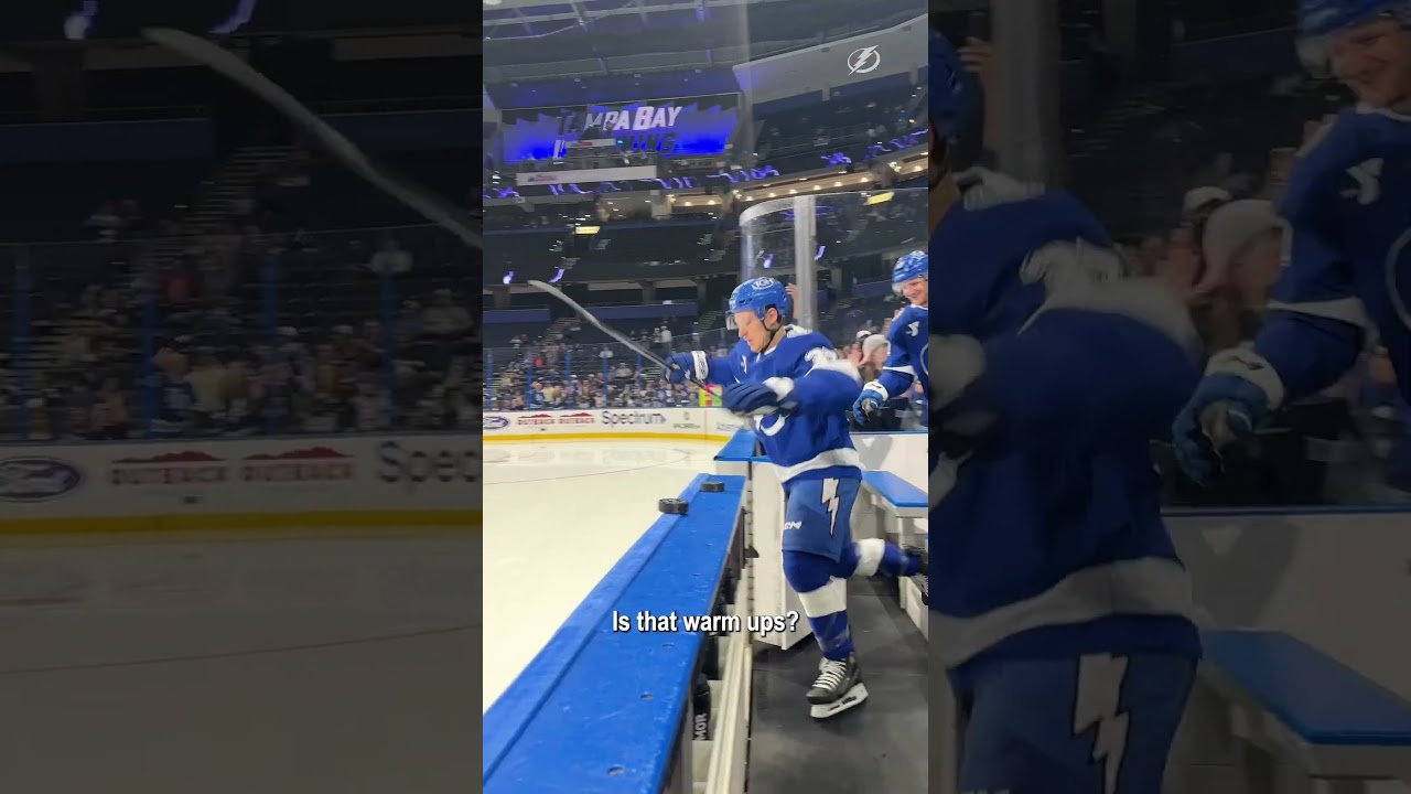 DITL as told by Emma Gourde 🥹 #nhl #tampa #ditl #hockey