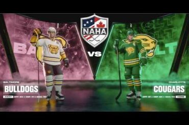 NAHA 2025-26 Season - Baltimore Bulldogs (19-13-3) @ Charlotte Cougars (15-12-5)