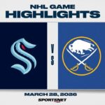 NHL Highlights | Kraken vs. Sabres - March 28, 2026