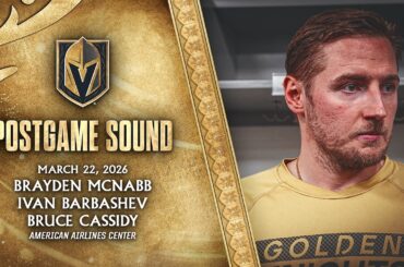 🎥 POSTGAME SOUND: McNabb, Barbashev & Cassidy