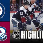 Jets vs. Avalanche | NHL Highlights | March 28, 2026